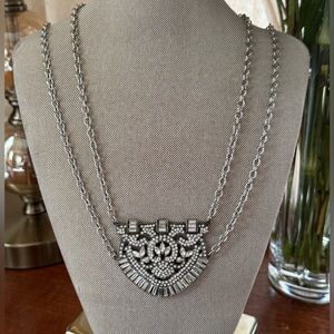 Vintage Art Deco Crystal Necklace